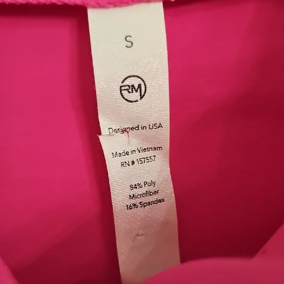 Rae Mode - Cropped, Women's Pink Yoga-style Jacket - NEW (never worn) - Picture 2 of 10